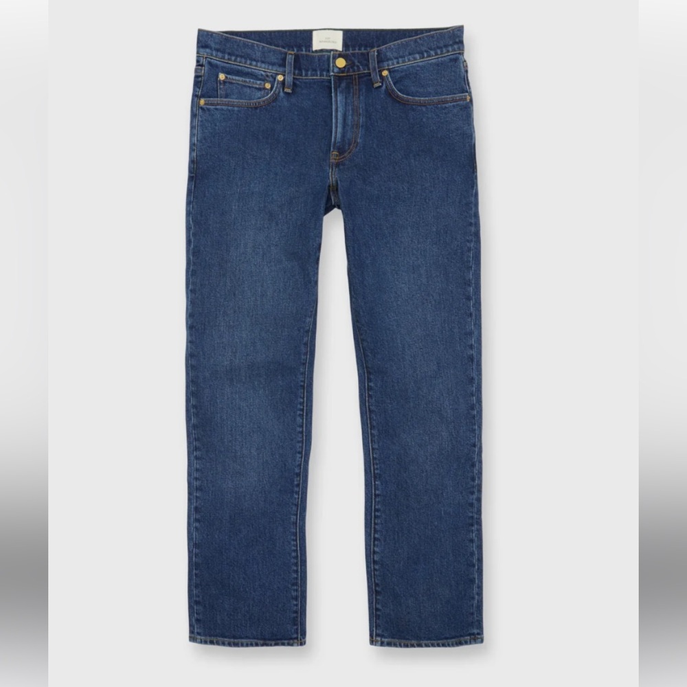 Sid Mashburn Deep Blue Straight Jeans
